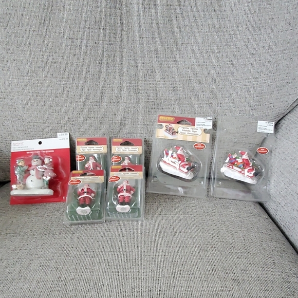 Ashland & Lemax Holiday Nwt Assorted Christmas Figurines
